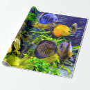 Search for aquarium wrapping paper Tropical