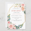 Search for butterflies roses invitations Soft blush pink floral