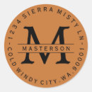 Search for copper return address labels Terracotta