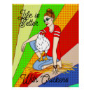 Search for life lady posters Chicken