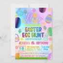 Search for easter egg hunt birthday invitations Glow in the dark