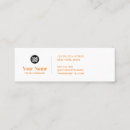 Search for simple one sided business cards Logo