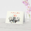 Search for elephant valentines day cards I love you