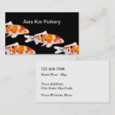 Search for koi fish business cards Nature