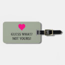Search for funny luggage tags Humour