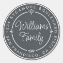 Search for black family stickers Return address