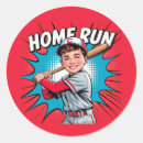 Search for little league stickers Home run