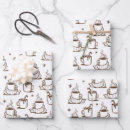 Search for coffee christmas wrapping paper Vintage