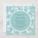 Search for turquoise rehearsal dinner invitations Flowers