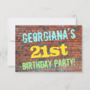 Search for brick birthday invitations Fun