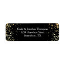 Search for glitter confetti return address labels Elegant
