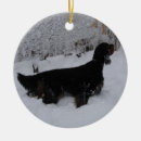 Search for gordon setter christmas tree decorations Animal