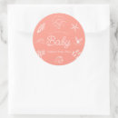 Search for sunshine baby shower stickers Pink