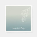 Search for peacock feather napkins Elegant