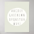 Search for alphabet letter posters Letters