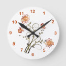 Search for copper clocks Metallic look