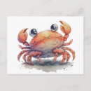 Search for crab postcards Marine life