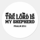 Search for the lord is my shepherd stickers Bible verse