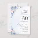 Search for surprise 60th party invitations Calligraphy