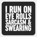 Search for funny humorous humor stickers Sarcasm