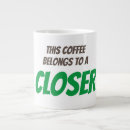 Search for closer mugs Salesman
