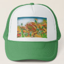 Search for orange floral hats Tropical