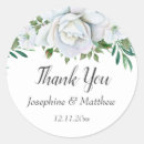 Search for white rose wedding stickers Watercolor