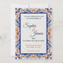Search for baroque wedding invitations Blue
