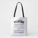 Search for volunteer bags Typography