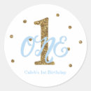 Search for 1st birthday stickers Modern