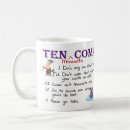 Search for ten commandments mugs Christian