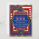 Search for patriotic christmas invitations America
