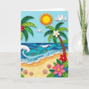 Search for palm tree birthday cards Beach