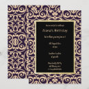 Search for abstract black invitations Unique
