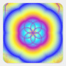 Search for square glossy stickers Rainbow