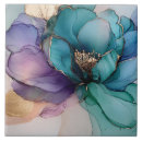 Search for blue and gold tiles Flowers