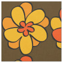 Search for 70s flower fabric Brown