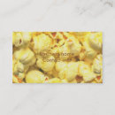 Search for popcorn business cards Food