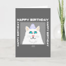 Search for fluffy cards Cat