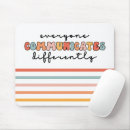 Search for communication mousepads Autism awareness