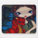 Search for red dragon mousepads Dragons