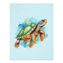 Search for sea turtle painting posters Watercolor