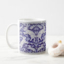 Search for white paisley mugs Blue and white