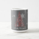 Search for red snowflake mugs Elegant