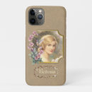Search for woman portrait iphone cases Vintage