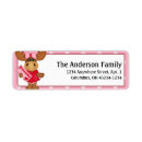 Search for cute valentines day return address labels Pink