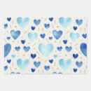 Search for blue glitter wrapping paper Watercolor