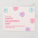 Search for conversation heart postcards Candy