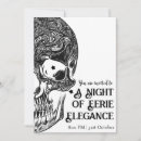 Search for skull art invitations Gothic