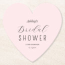 Search for bridal shower coasters Pink